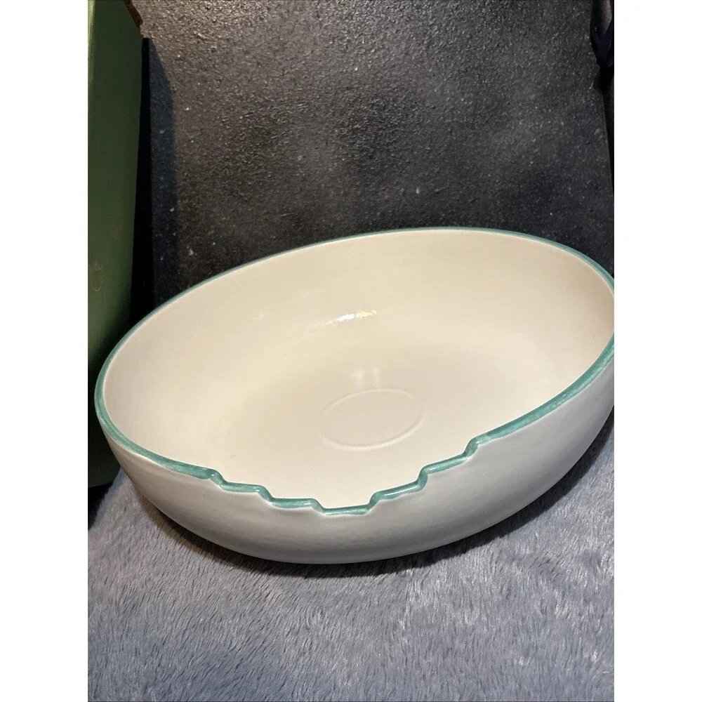 Vintage Treasure Craft Mirage Chip And Dip Bowl Set Southwestern Design NIB